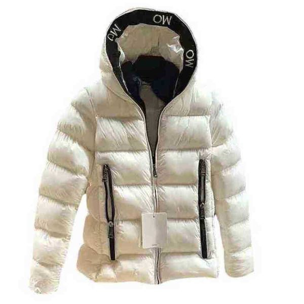 

men's down parkas hoodiedesigner luxury classic winter men jackets women down fashion hat pattern print coats outdoor parkas coat ski m, Black