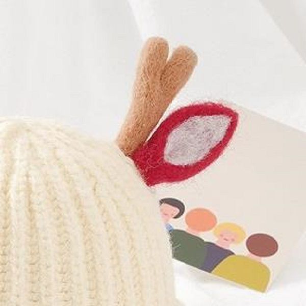 

korea autumn winter baby hat boys girls warm beanie cartoon bear label pattern thicken soft kids solid color luxury knitted hat brand design, Yellow