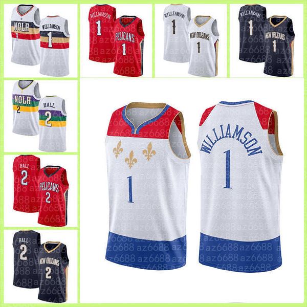 

new orleans''pelicans''zion 1 williamson jersey kevin 21 garnett karl-anthony towns edwards stephen 30 curry mens 32 1 b, Black;red