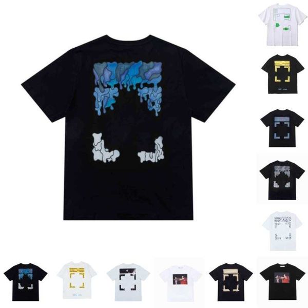 

men's t-shirts t shirts off new street fashion brand couple star with short sleeve t-shirt printed letter x the back print sb7z, White;black