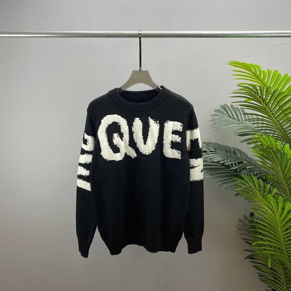 

men's plus size sweaters hoodies in autumn / winter 2022acquard knitting machine e custom jnlarged detail crew neck cotton et3e333