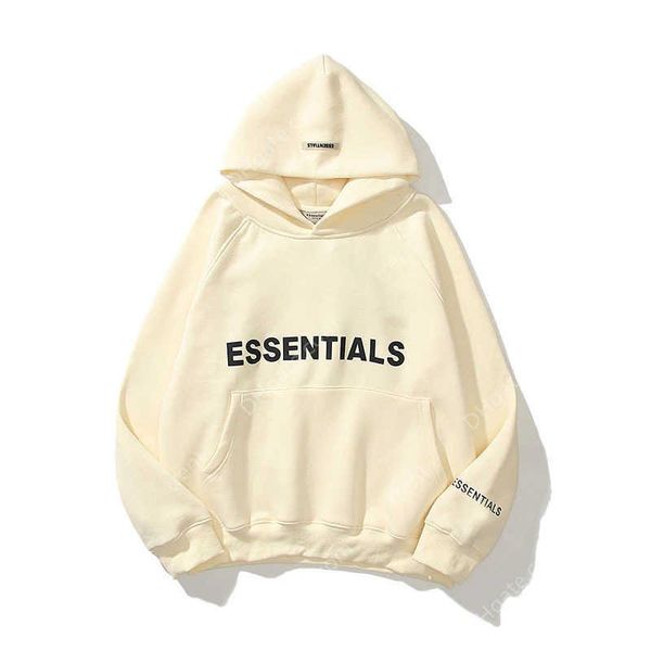 

men's casual couple reflective letter print super dalian hoodie fashion hip hop street sweatshirt, Black