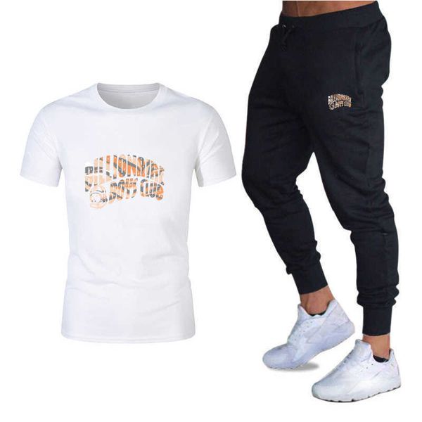 

summer fashion designer men's tracksuits shirt sets pants basketball set mens casual t shirt joggers gyms fitness sweatpants man clothe, Gray