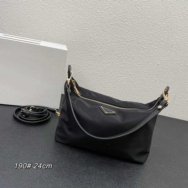 

pradity cleo hobo bag pra das pra das nylon clutch shoulder bag women crossbody bags handbags purse removable leather handle strap fashion l