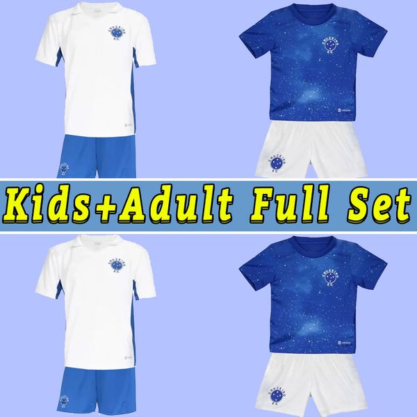 

22 23 cruzeiro ec soccer jerseys r.sobis airton m.moreno pottker 2022 2023 home away 3rd football shirt men kids full kits, Black;yellow