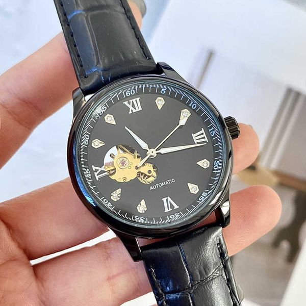 

watches luxury designer three stitches series 40 mm in diameter automatic mechanical watch european wristwatch, Silver