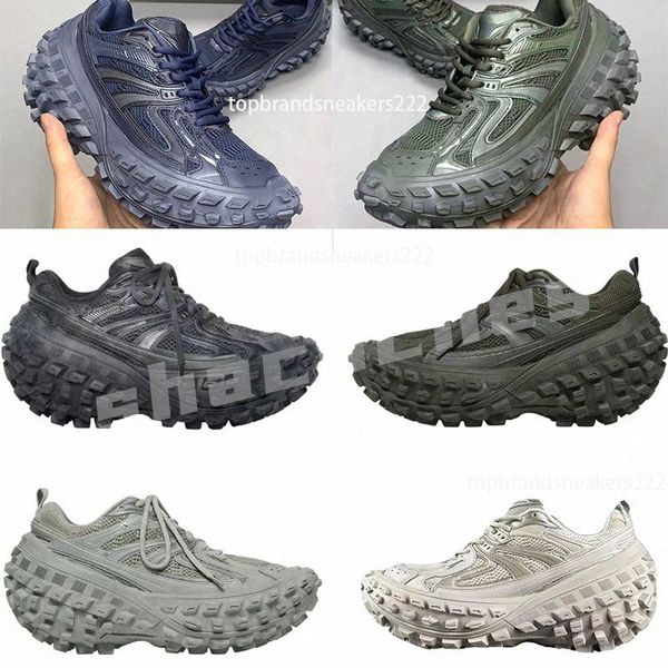 

designer luxury defender sneakers tire tyre casual shoes platform beige black grey khai army green navy stars loves mens men women trainers