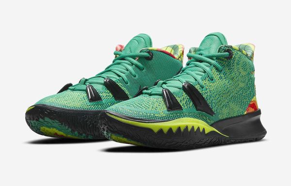 

kyrie 7 weatherman ky d kids basketball shoe iv men women sports shoes with box size us4-us12