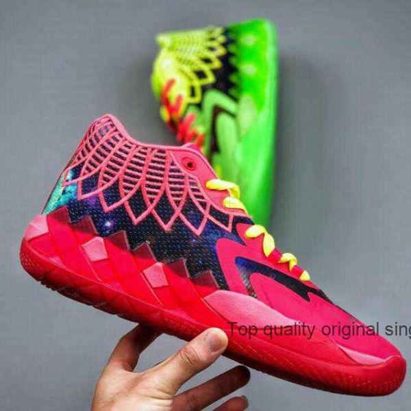 

basketball shoes sport shoe trainner sneakers purple glimmer pink green black lamelo ball queen city men sales mb1 size 7-12.5 a13