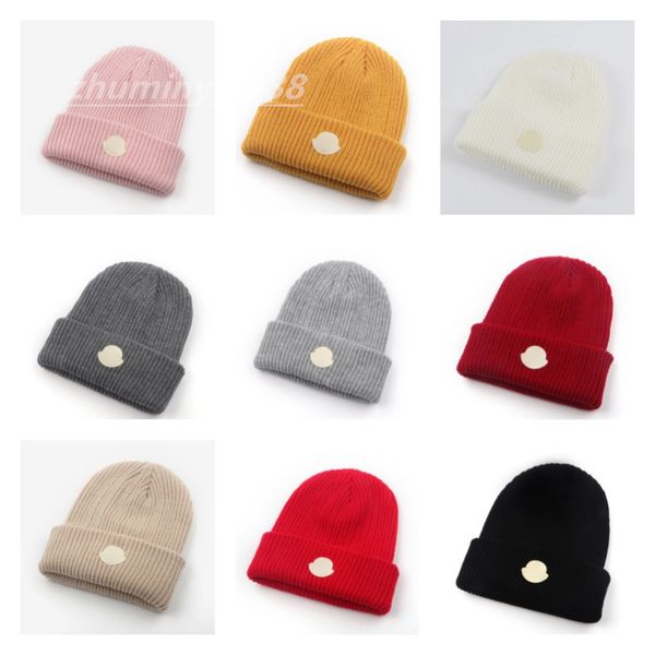 

new 2022 classic explosion designer winter fashion design knit hat autumn wool hat letter jacquard skull r6, Black;white