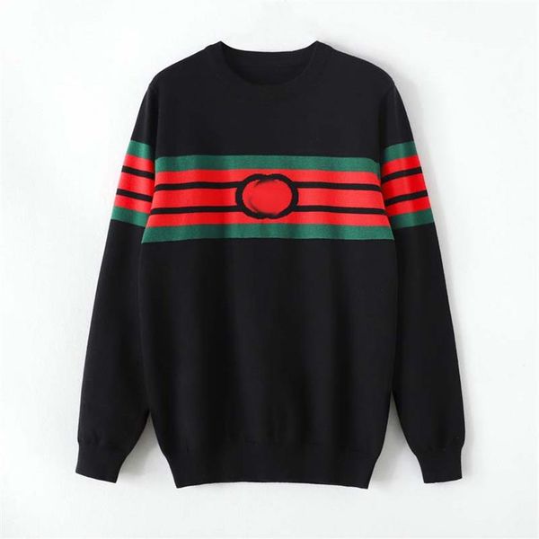 

2021 mens designer sweaters men women round neck long sleeve sweater mens casual sweatshirt 8 colour size -3xl223v, White;black