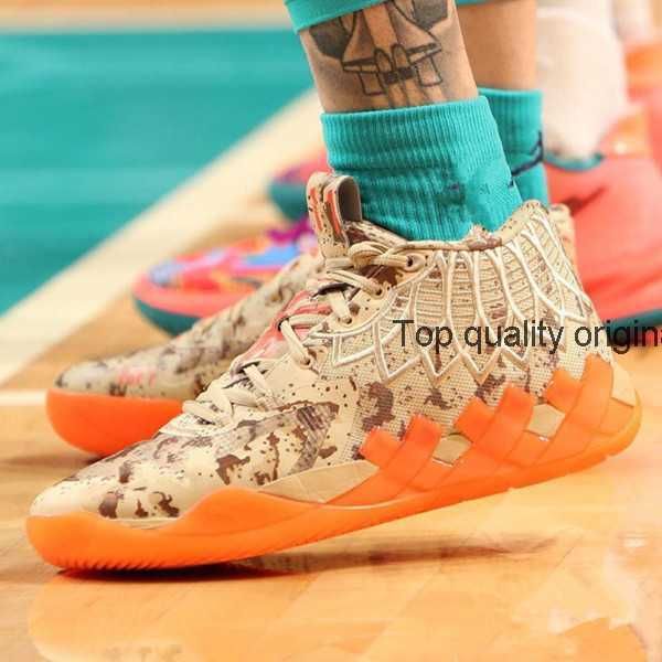 

lamelo ball mb1 rick morty galaxy men basketball shoes with box 2022 queen city purple sport shoe trainner sneakers size 7-12