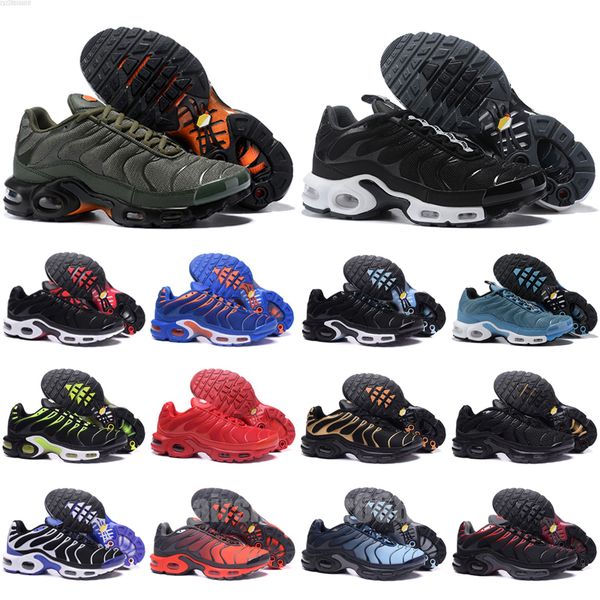 

plus tn size us 12 running shoes mens womens tns requin se triple black all white pink blue red green trainers outdoor sports sneakers eur 4