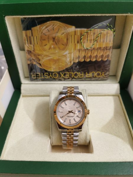 

classic designer watches women men gold watch datejust 31mm 36 41 automatic mechanical steel montre de luxe sport blue quartz luminous wrist, Slivery;brown