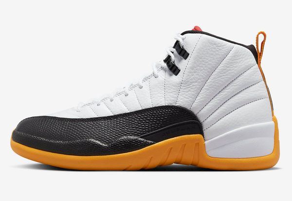 

2023 authentic 12 25 years in china shoes 12s white black taxi varsity red dr8887-100 men sports sneakers trainers with original box us7-13