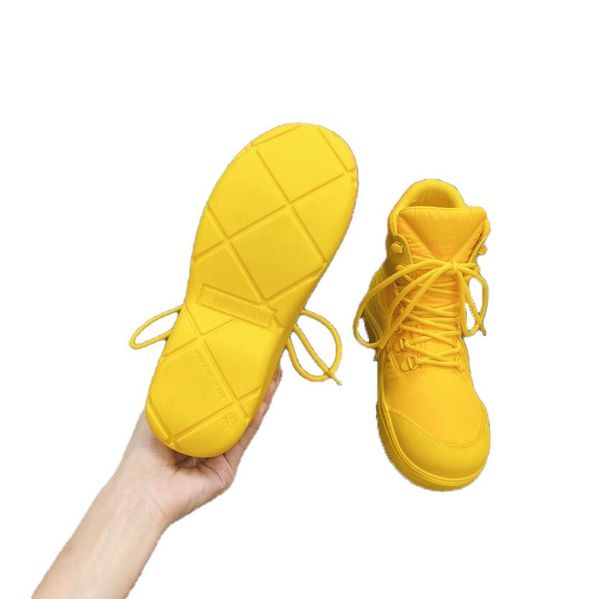 

2022 women puddle bomber martin boots military inspired combat boots nylon pouch attached to the ankle with strap a bottegaity venetaity bnf, Black