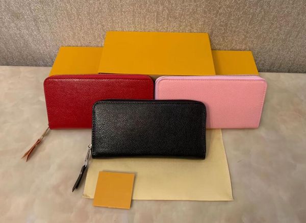 

fame water ripple wallet women's zipper bag female fashion card holder pocket long women zippy purse bag, Red;black