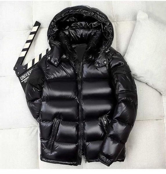 

men's jackets fashion designer down jackets winter men and women youth parka coat advanced fabric outdoor couple thick warm brand cloth, Black;brown