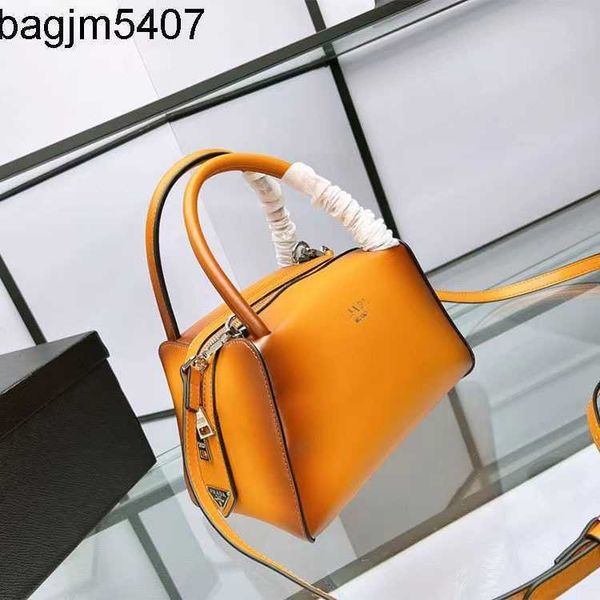 

luxury tote bag factory clearance wholesale and retail new red home color contrast tote bag with gift box soft leather one shoulder women&#0