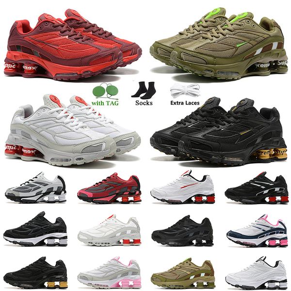 

casual shoes trainers shox ride 2 men women running shoe chaussure with socks classic triple black white medium olive speed red designer sho