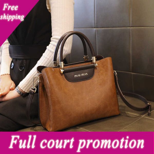 

luxury designer bags bag women 2022 new fashion simple portable shoulder bag versatile women's msenger