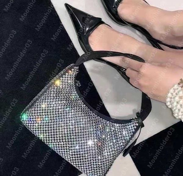 

diamond handbag canvas hobo bag designer shoulder bags for women chest pack fashion tote chains hand lady presbyopic p