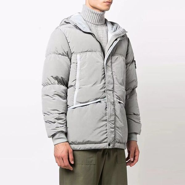 

mens down parkas autumn and winter jacket thickened windproof waterproof hooded zipper coat womens clothing 221128, Black