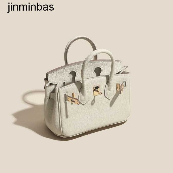 

handbag shop 80% wholesale and retail bag women's new 2023 litchi mini high fashion leather women's one shoulder cross body