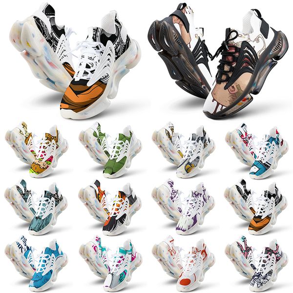 

customs shoes men womens running shoe diy triples black white blue red orange men customized outdoor sports sneaker trainer fashion walking