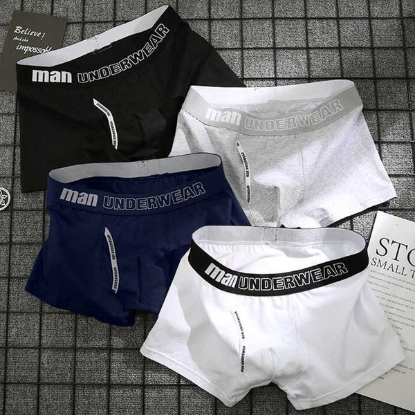 

men's cotton underwear porsche shorts comfortable large 4xl, Black;white