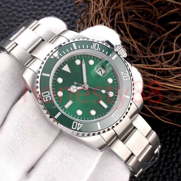 

watches hjd luxurious r green o steel l mechanical e x 116610 watch ceramic bezel black date stainless 42mm automatic quartz, Silver