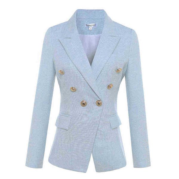 

suit 2022 designer blazer women long sleeves double breaste, White;black