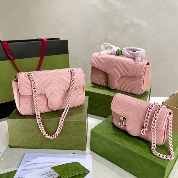 

ggity luxury designer bags women onthego handbags bag luxuries totes marmont classic chain multicolor waist real leather with box 18cm