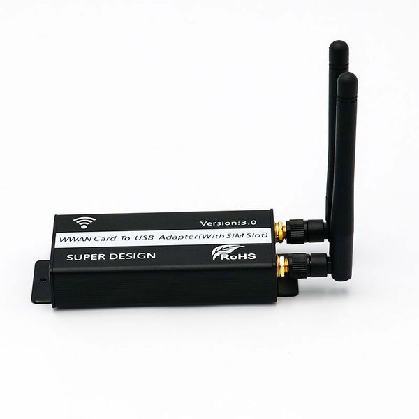 

mini cable pcie to usb adapter with sim card slot for wwan lte module