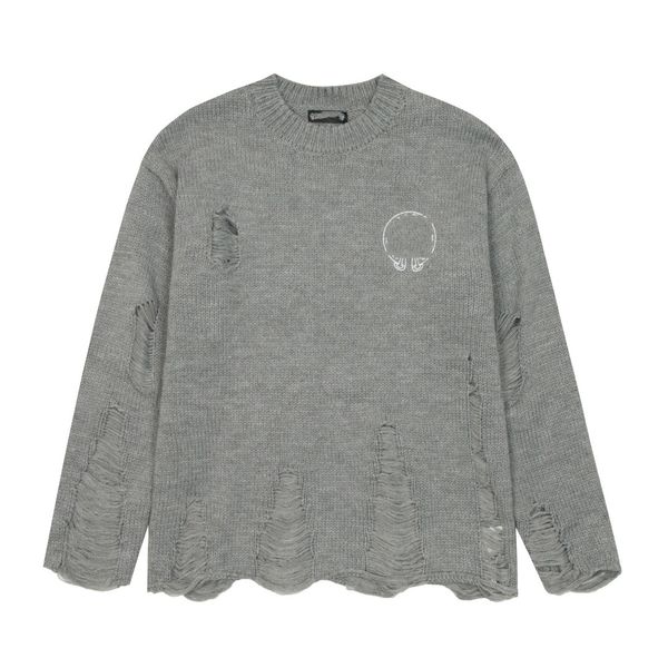 

sweaters mens love pullover hoodie long sleeve sweater sweatshirt embroidery knitwear printed letter womens clothing personality ripped styl, White;black