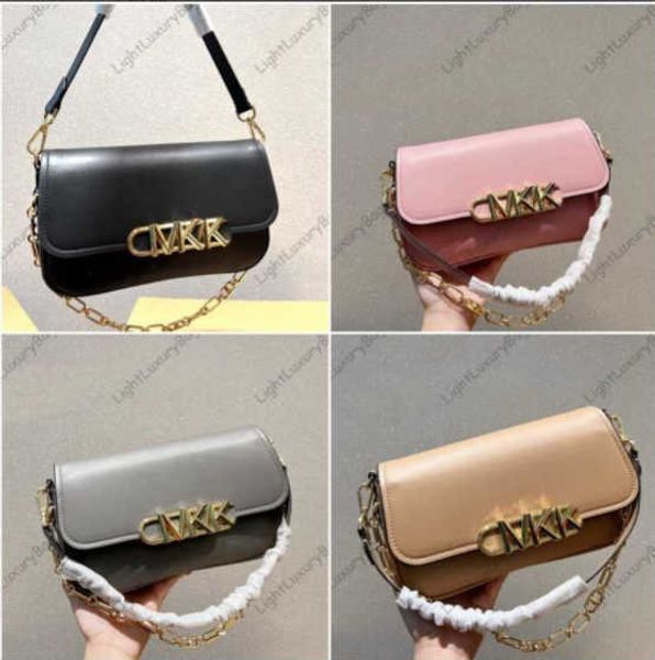 

subaxillary bag designer chain shoulder tote fashion temperament flap square wallet real leather women classic luxury female purses 221127