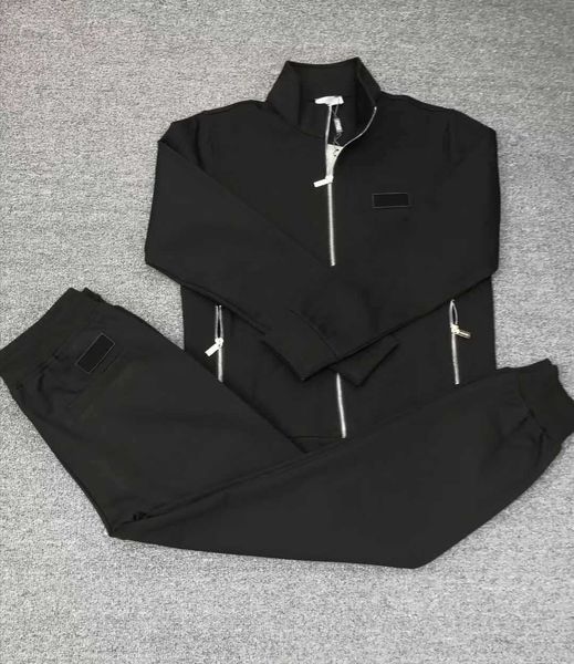 

men cotton tracksuit slongsleeve casual sportsuit asian size -3xl, Gray