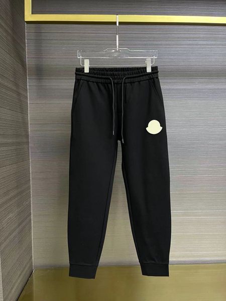 

2022 pant men women luxury brand pants cotton geometric print hip hop sweatpants fitness bodybuilding gyms workout sportswear trousers black