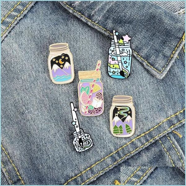 

pins brooches bottle cute enamel brooches pin for women fashion dress coat shirt demin metal brooch pins badges promotion g dhgarden dhrcz, Gray