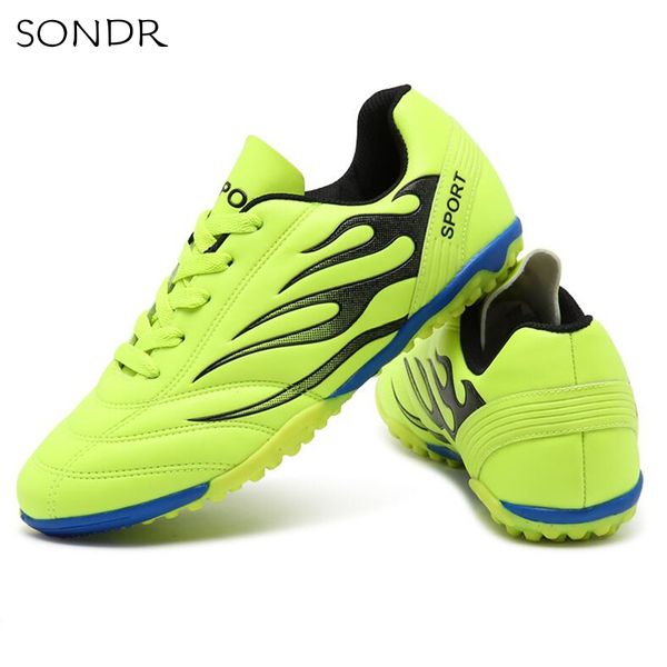 

dress shoes men soccer cleats football boys long spikes sneakers 2618 221125, Black