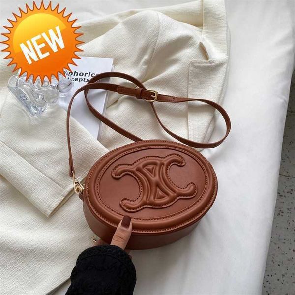 

luxury designer bags 2023 new small round triumphal arch moon cake mini single shoulder crossbody bag factory direct sales