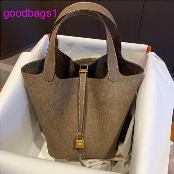 

picotin lock bag for women online shop new 2022 korean mother cabe basket pu leather portable bucket bride wedding graffiti n1py