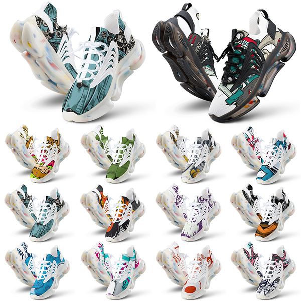 

customs shoes mens womens running shoes diy multis colors black white greys triple red purple orange men customized sport sneaker trainers