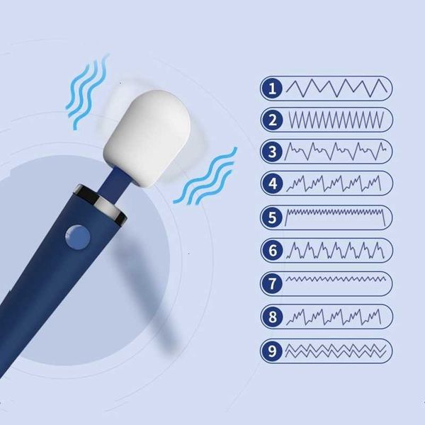 

ss22 toy massager female av wand vibrators clitoris stimulation g-spot massager 3 head types sleeves adults product toys for woman