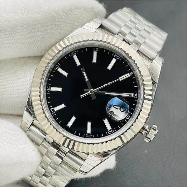 

automatci watch woman 41mm wristwatch cosmograph james bond wimbledon smart watchs 904l steel bracelet 3135 movement datejust oyster perpetu, Slivery;brown