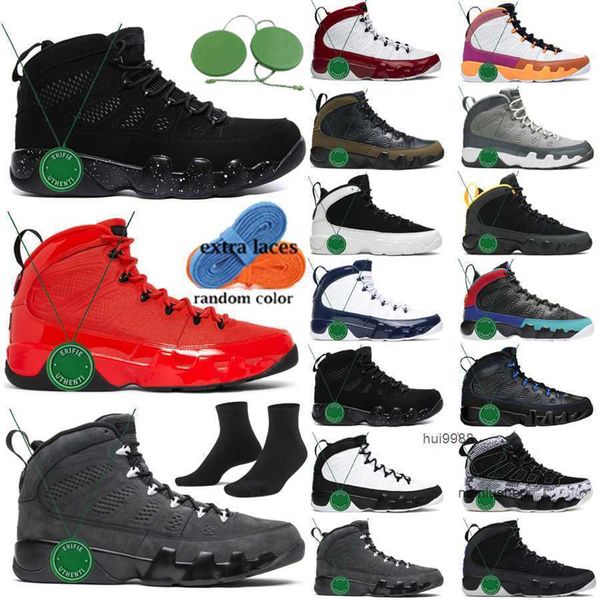 

2023 chile red particle grey jumpman 9s basketball shoes men jordens 9 anthracite change the world university gold blue oregon ducks mens og, Black