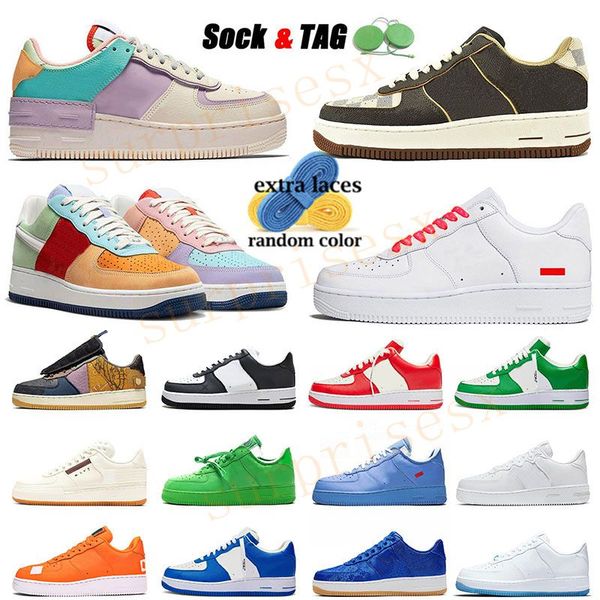 

casual running shoes lows designer wholesale mens womens 2022 triple black white ice red orange green spark blue olive wheat men sport sneak