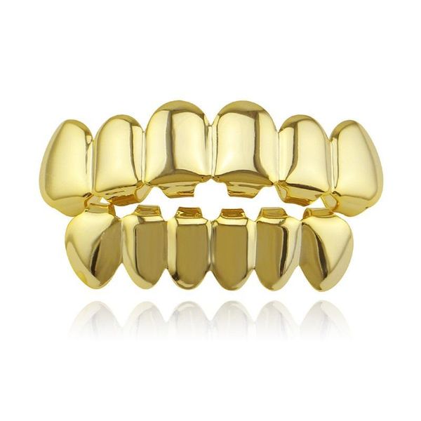 

grillz dental grills new fit gold sier plated hip hop teeth grillz caps bottom grill set for men 2536 e3 drop delivery j dhgarden dhfwj, Black