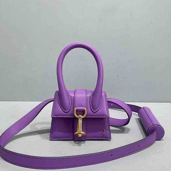 

designer jacquembags trendy bags minority french high texture ins single shoulder messenger portable leather mini bag female