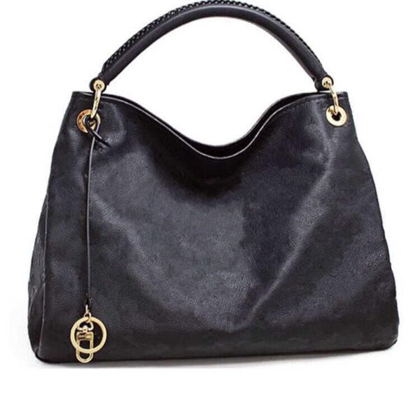 

newset bags embossing flowers leisure shoulder bag women messenger bag canvas artsy cowhide leather women bags m402499925300, Brown;gray